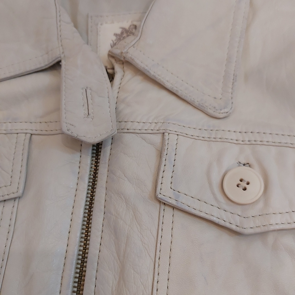 Zara leather jacket - Picture 6 of 12